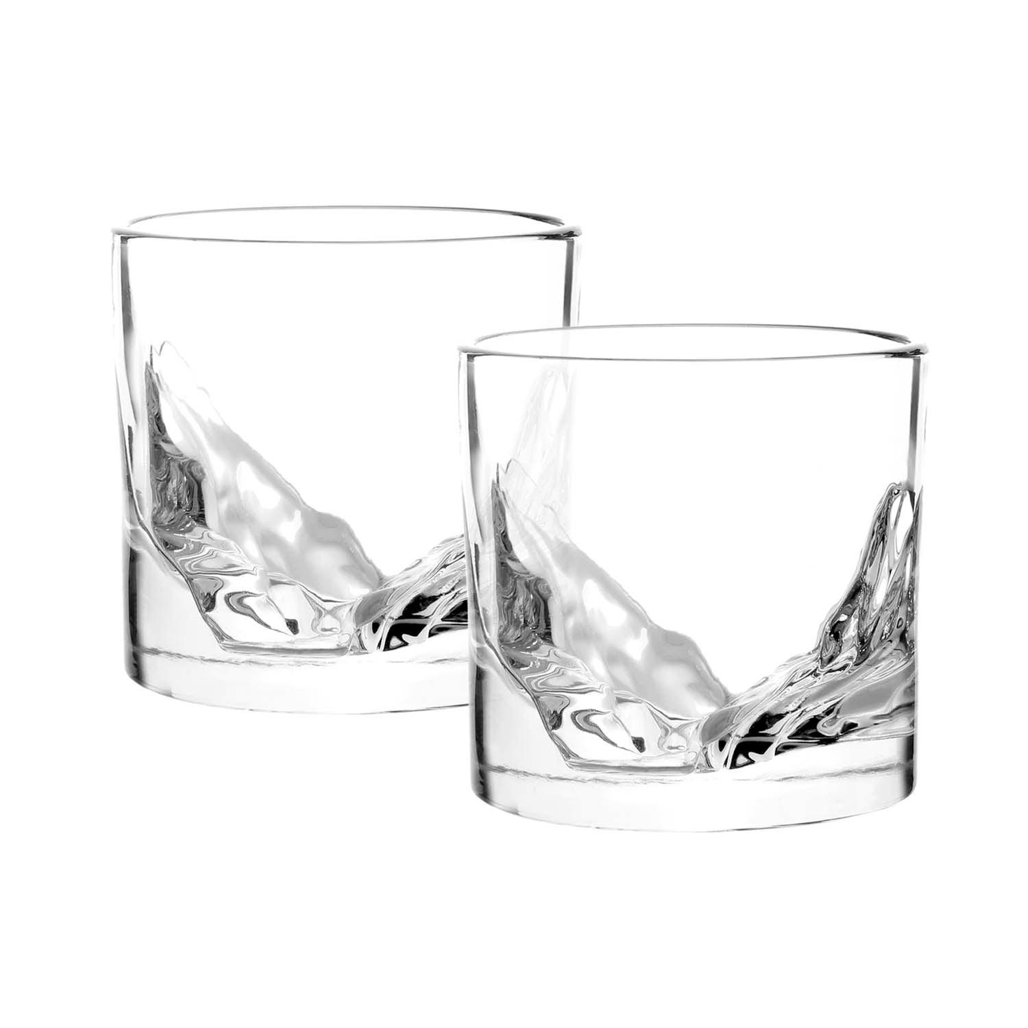 Grand Canyon Crystal Whiskey Glasses - Set of 2 – Roger's Gardens