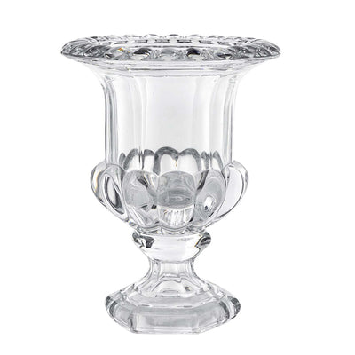 Omari Crystal Urn Vase - 8"x10"