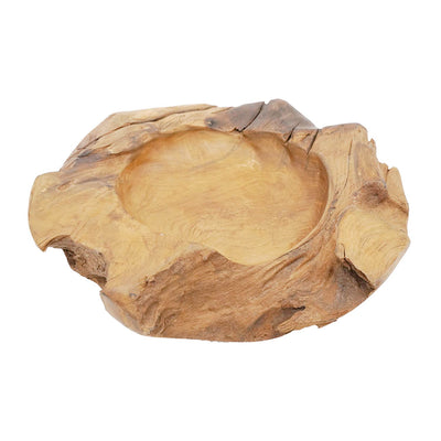 Decorative Teak Bowl - Medium