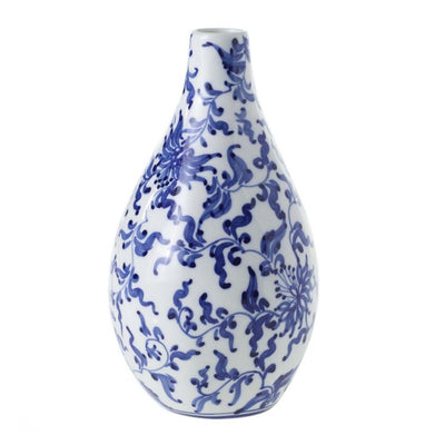 Blue Eleanor Budvase - 7"