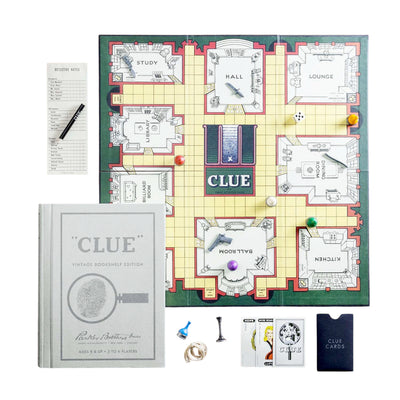 Clue Vintage Book Game