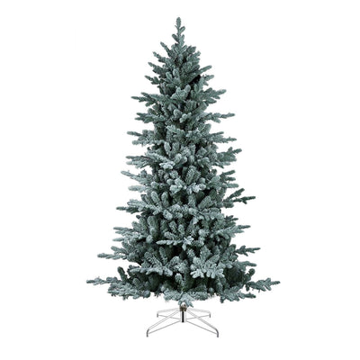 9' LED Light Snowbound Spruce