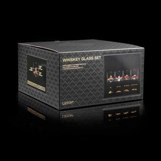 Badash Crystal Park Avenue European Whiskey 4 PC Set