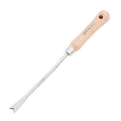 Stainless Steel Weeder with Bamboo Handle