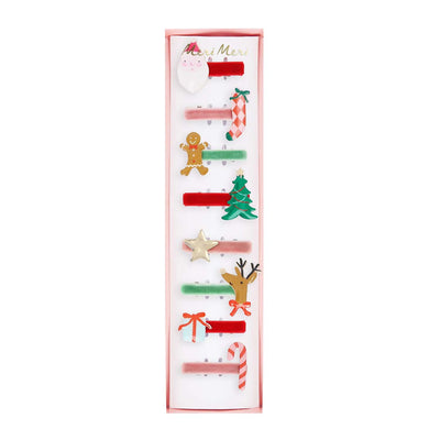 Jolly Christmas Hair Clips