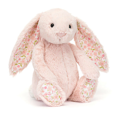 Big Blossom Blush Bunny - 17" Tall