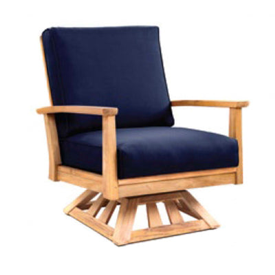 Harbor Island Teak Swivel Rocking  Chair