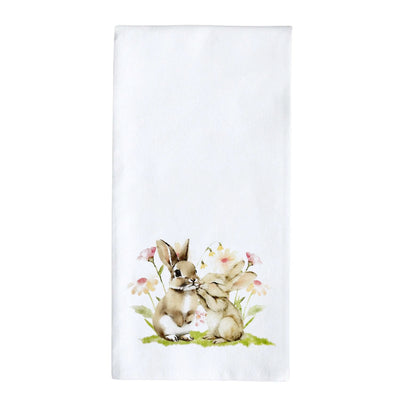 Bunny Love Kitchen Towel - 30"x30"