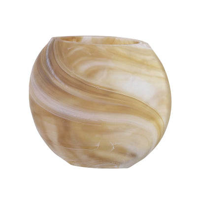 Fusion Carmel Swirl Vase - Small