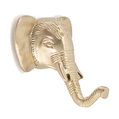 Brass Elephant Hook - 3" Tall