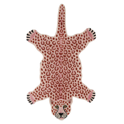 Pinky Leopard Rug - 60"