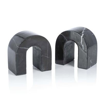 Black Marble Bookend