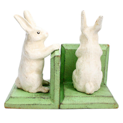 Iron Bunny Bookend