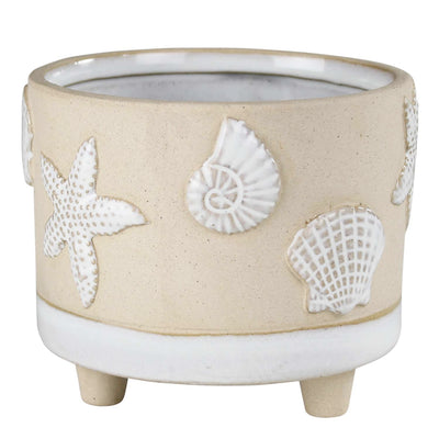 Seashell Ceramic Cachepot