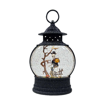 Skelly Watern Lantern with LED Light - 10" Tall