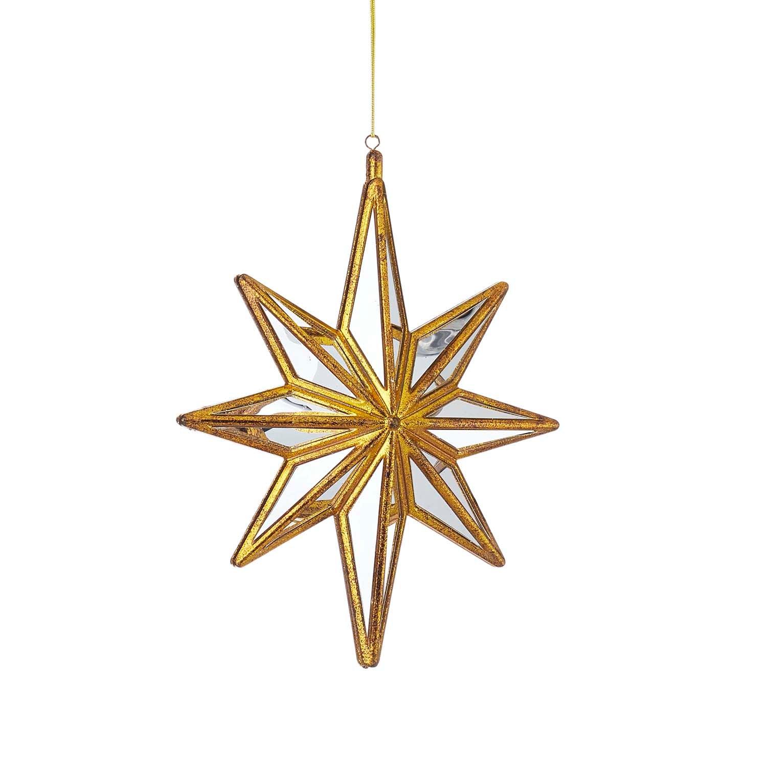 Mirrored Star Ornament - 11