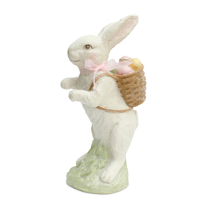 White Glitter Bunny - 11"